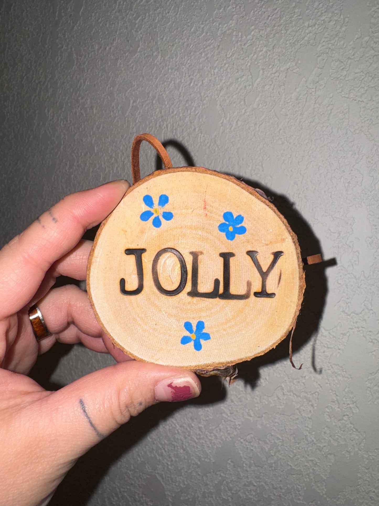 Birch Wood Ornament