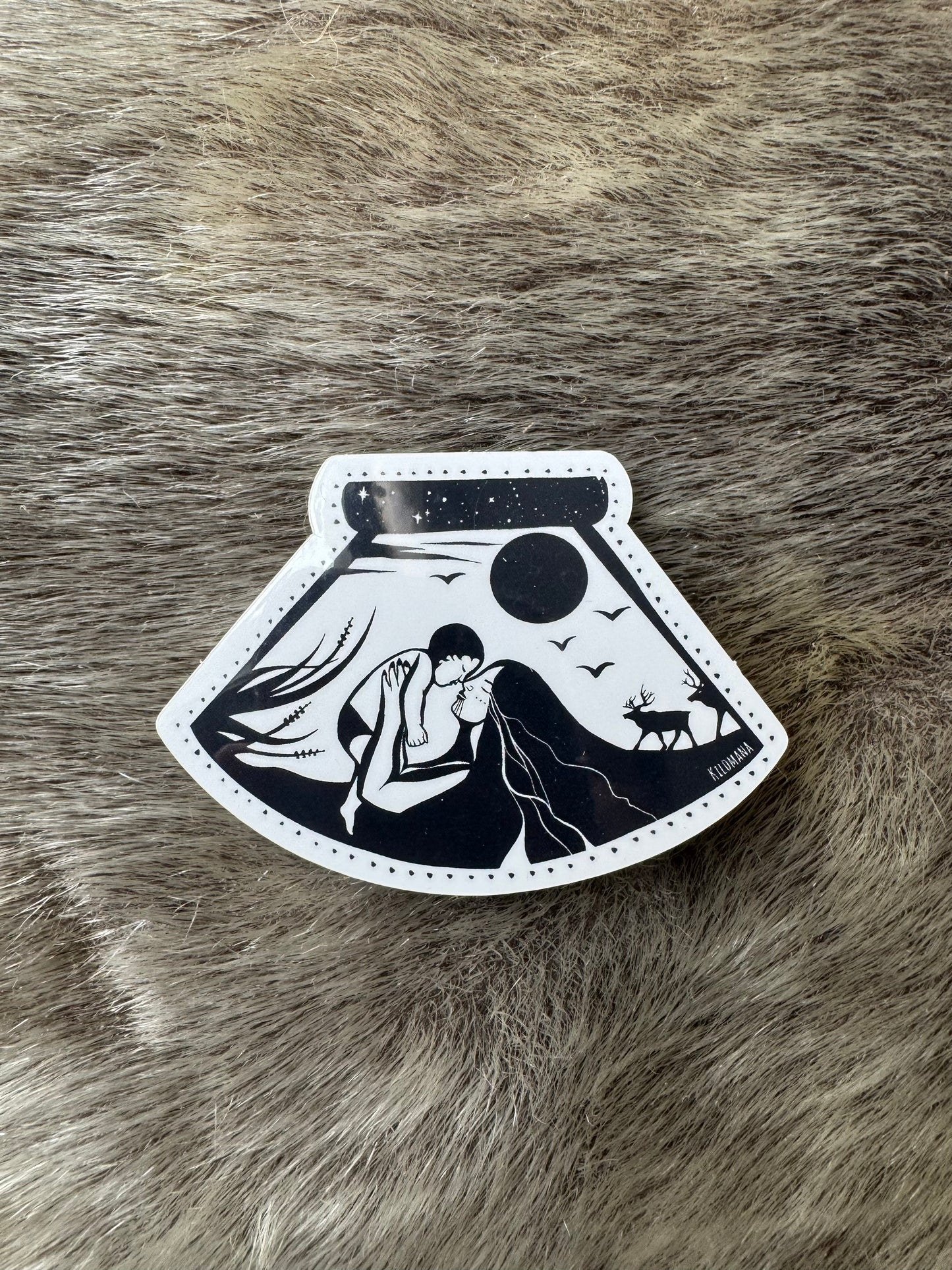 Eagle Mother Ulu Sticker