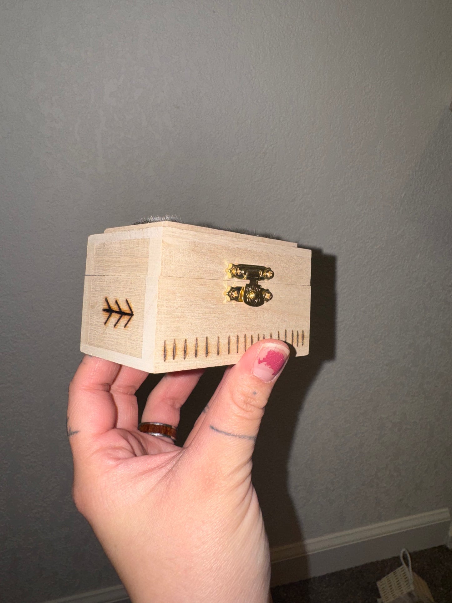 Sealskin Trinket Box