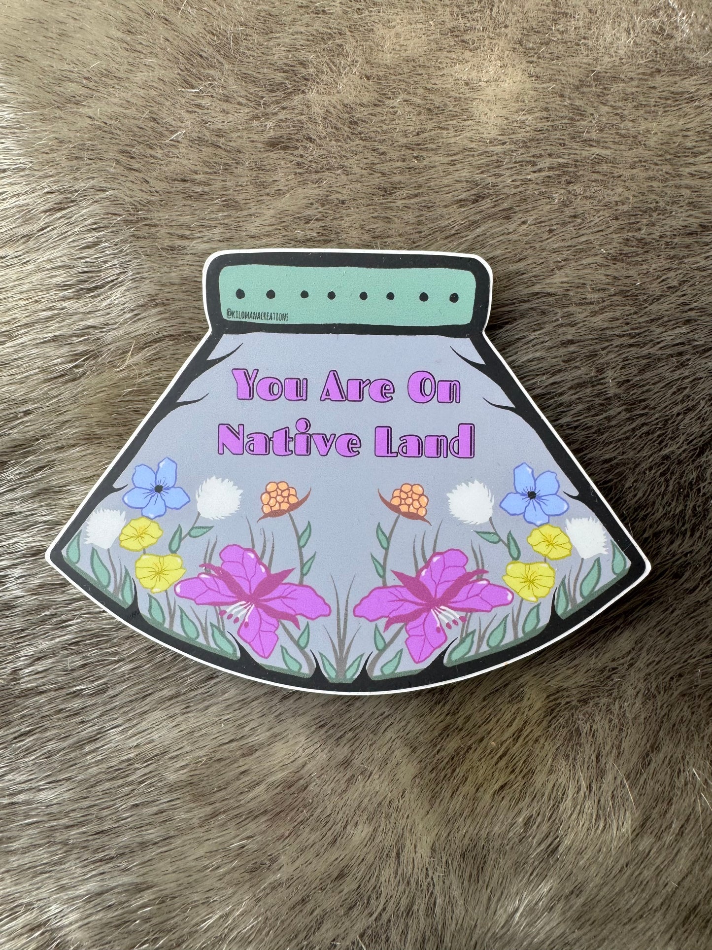 Native Land Sticker