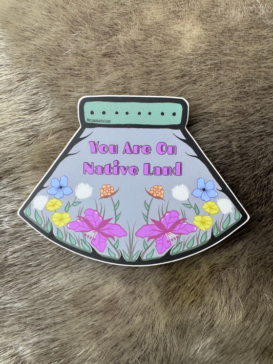 Native Land Sticker
