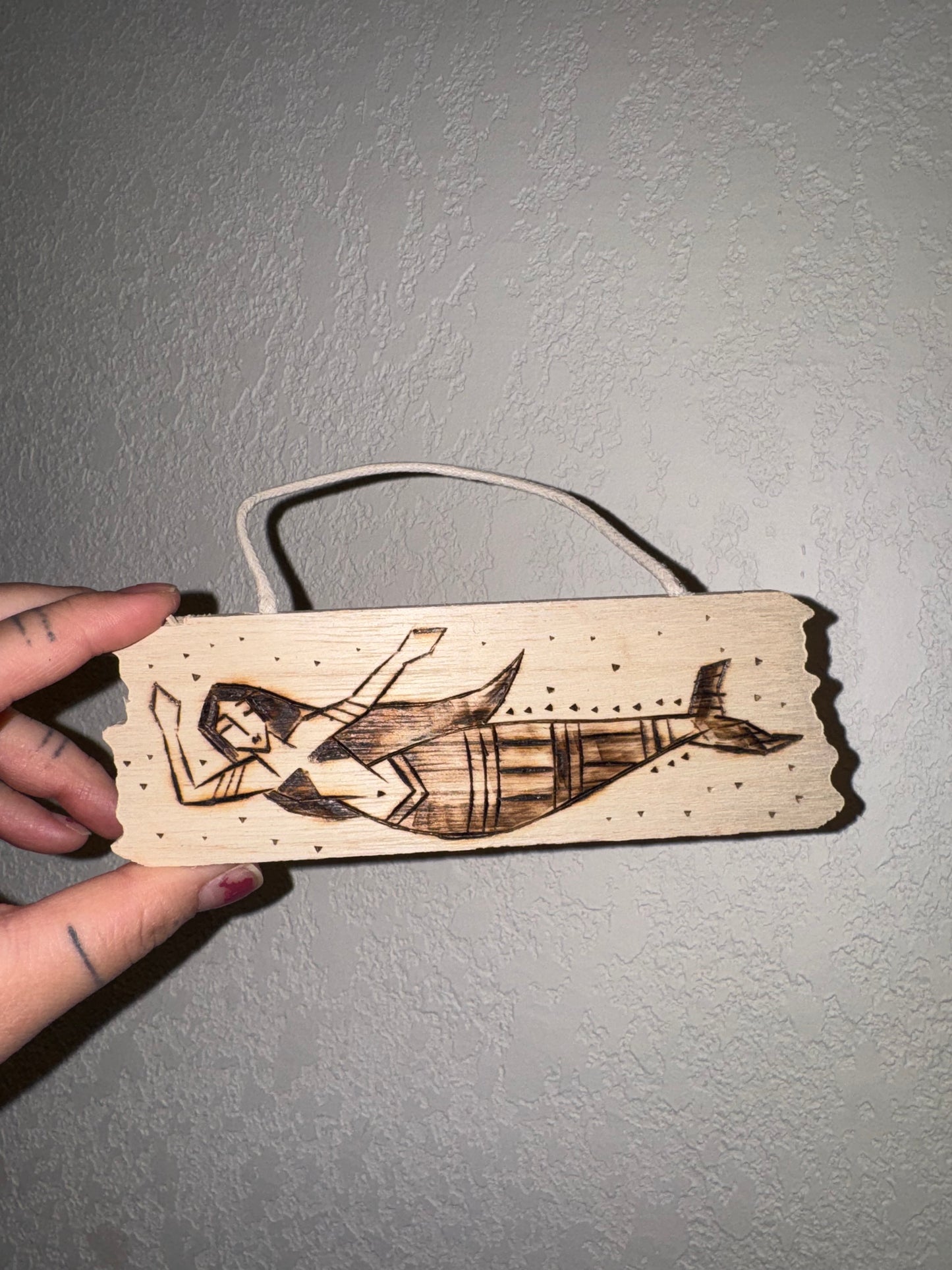 Sedna Wooden Bonfire Ornament