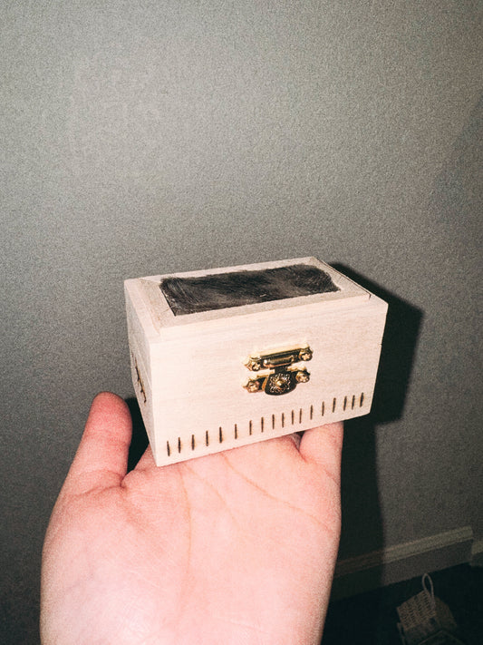 Sealskin Trinket Box