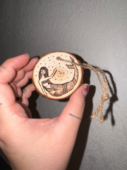 Birch Wood Ornament
