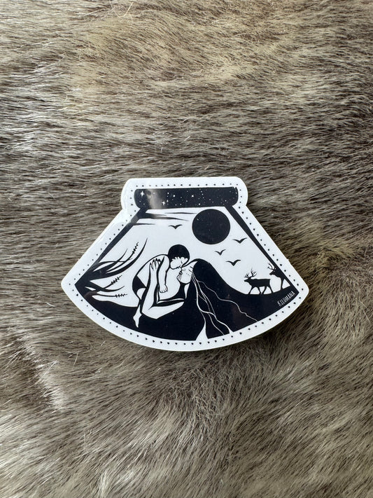 Eagle Mother Ulu Sticker