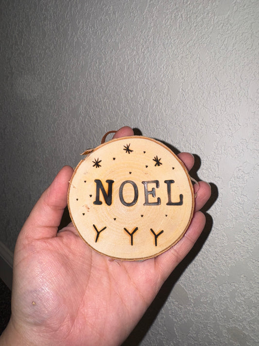 Birch Wood Ornament