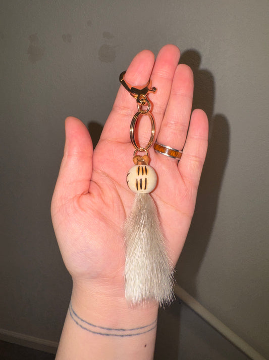 Sealskin + Deerskin Keychain
