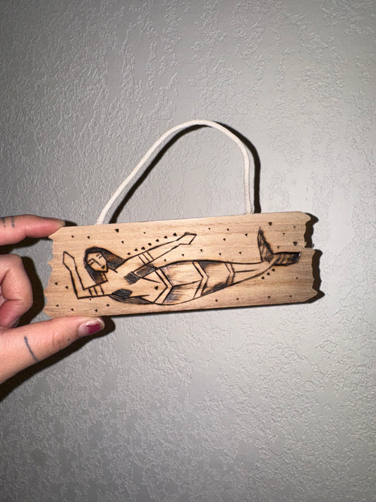 Sedna Wooden Bonfire Ornament