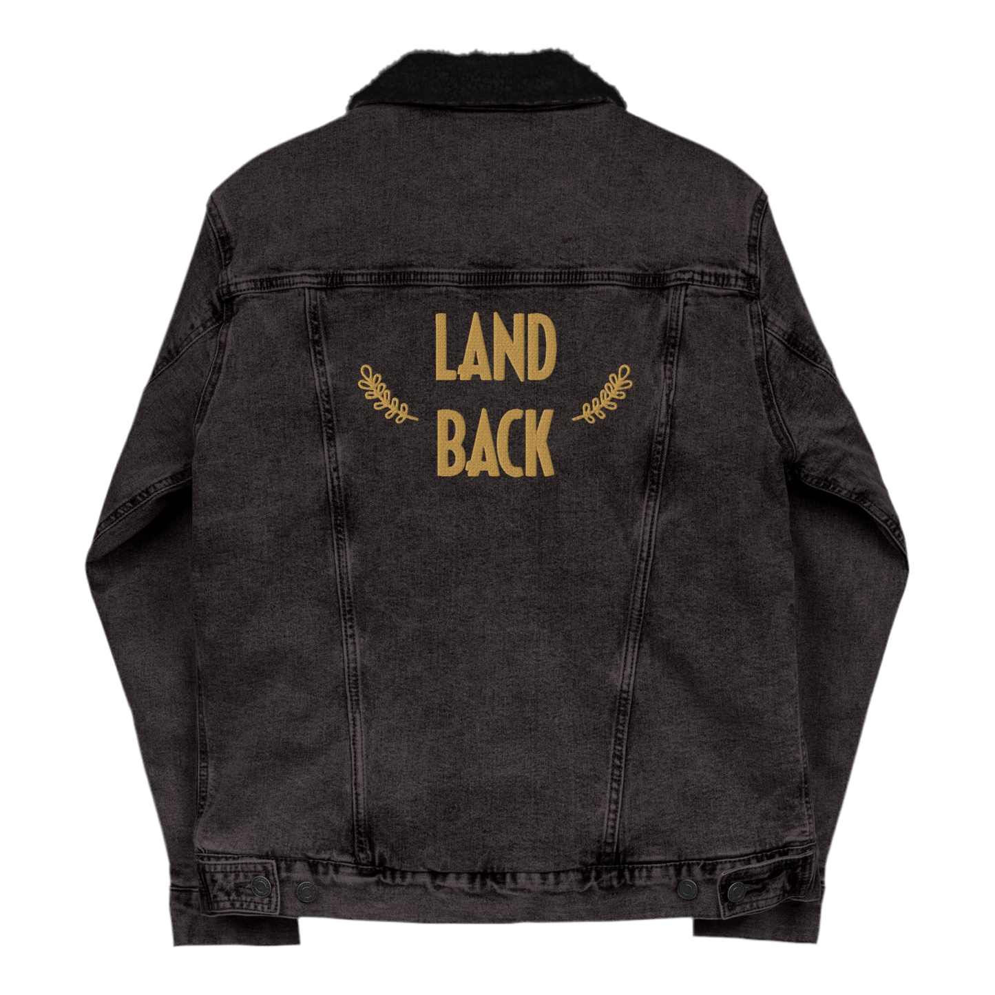 Landback Denim Sherpa Jacket