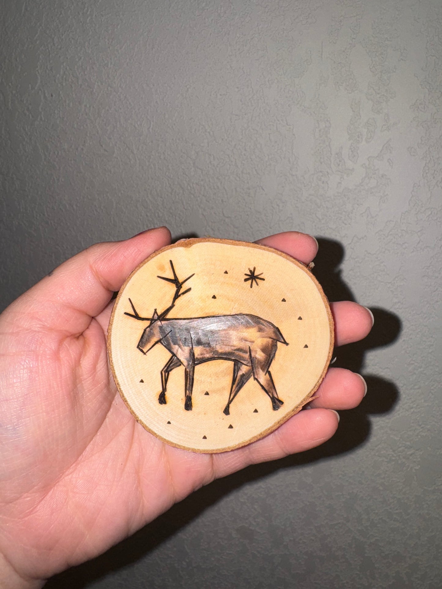 Birch Wood Ornament