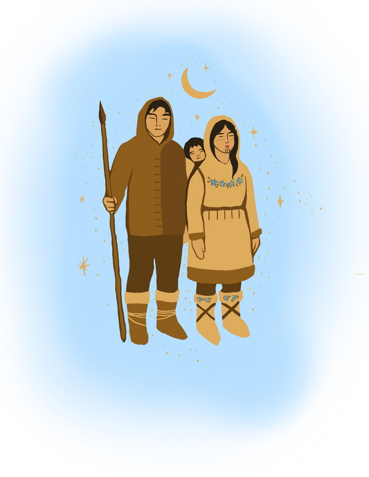 Family Print - Iļiļgaaġiit