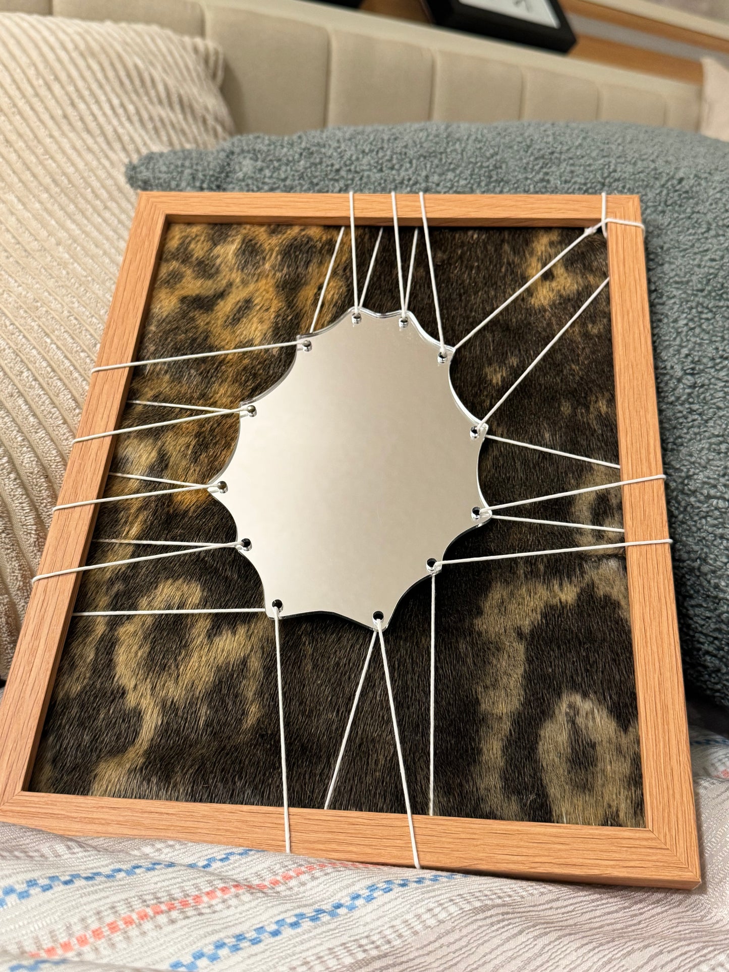 Stretched Sealskin Mirror #2